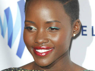 Lupita Nyong'o and Scarlett Johnasson close...