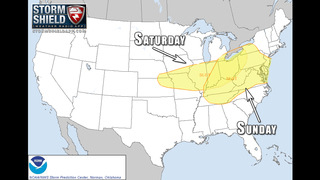VIDEO: Severe weather to move across the country