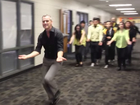 Viral: Teacher leads 'Uptown Funk' dance video
