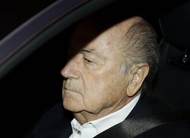 FIFA says payments to Blatter broke law