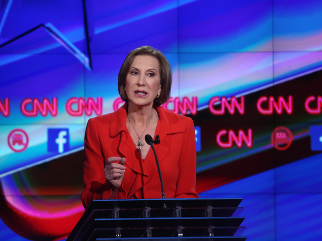 Fiorina, GOP leaders upset over debate snub