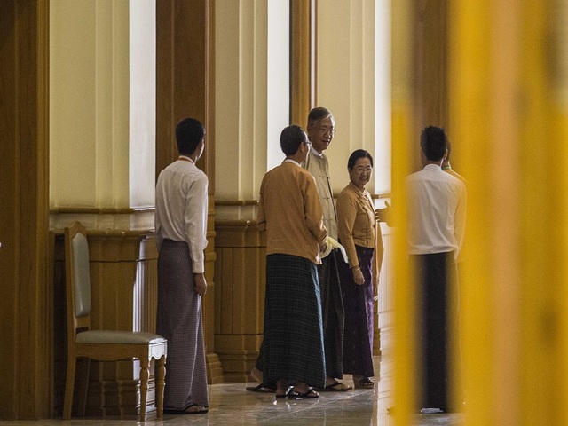 Htin Kyaw elected Myanmar's president