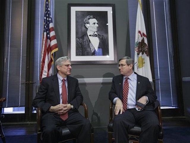 Garland holds first meeting with GOP senator