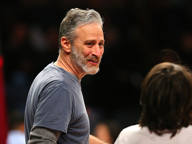 Jon Stewart adopts runaway bull