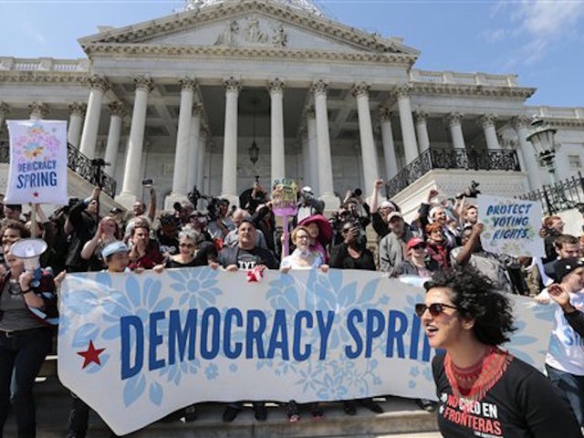 'Democracy Spring' brings protestors to DC