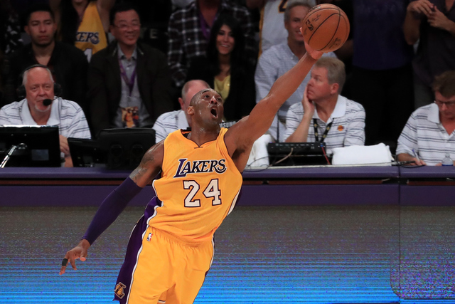 Kobe scores 60 points in farewell victory