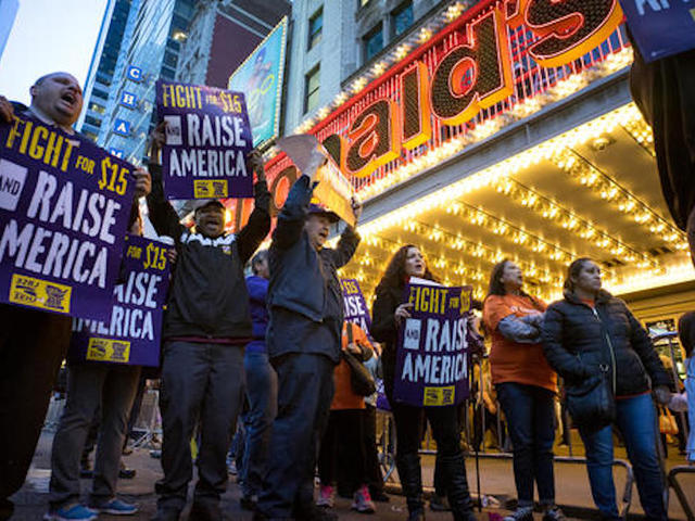 McDonald's targeted for increased wages