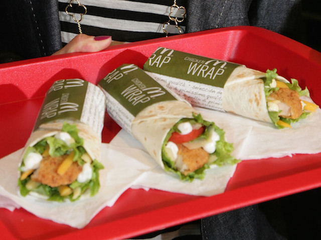 McDonald's gets rid of wraps