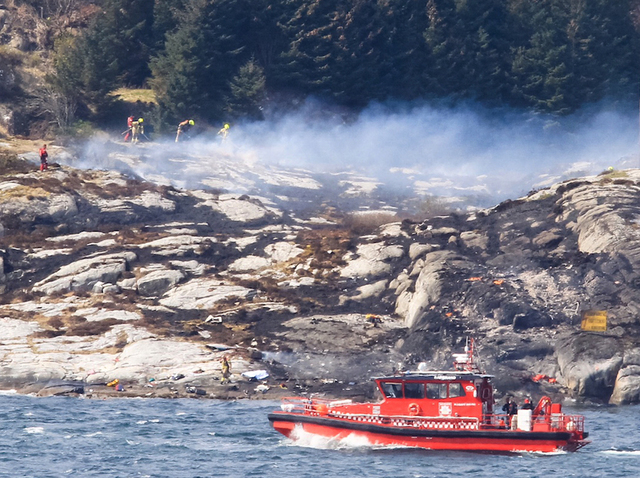 Multiple people dead in Norway helicopter crash