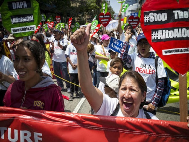 May Day marchers take to US streets