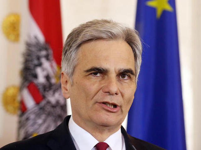 Austrian Chancellor Faymann resigns