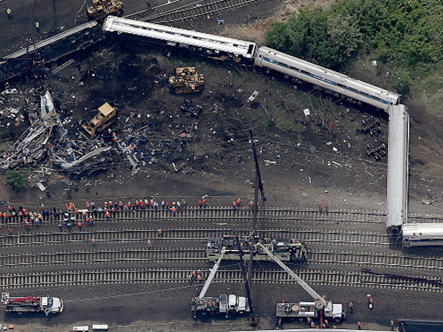 Train derailment caused by distracted engineer