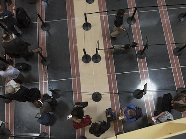 Airports struggling with long TSA lines