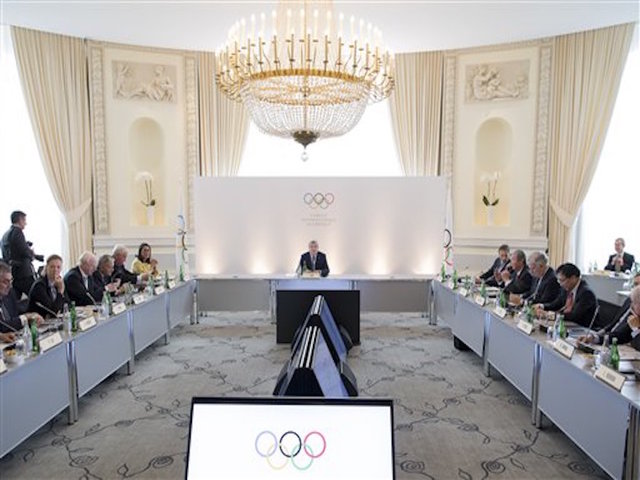 IOC opens door for Russian track at Olympics