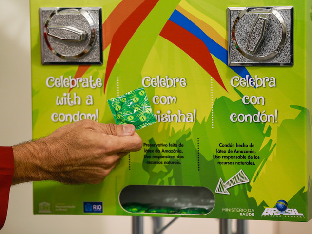 450K condoms distributed to athletes breaks Olympic record