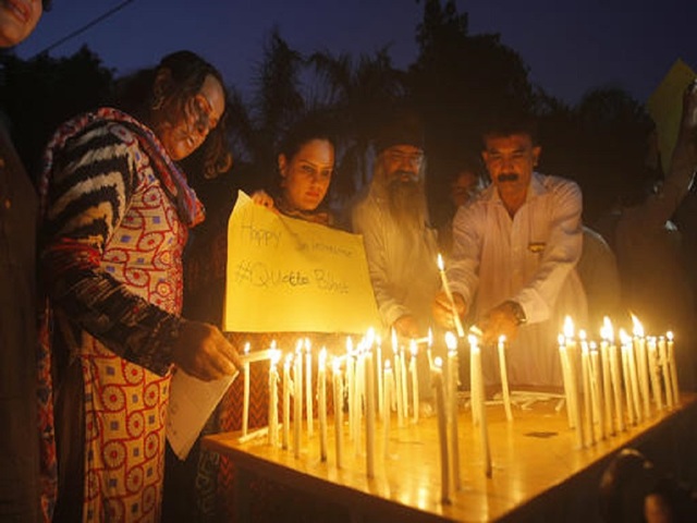 Pakistani lawyers mourn colleagues slain in Quetta attack