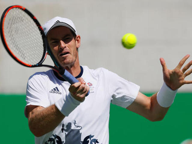Murray to defend gold against del Potro