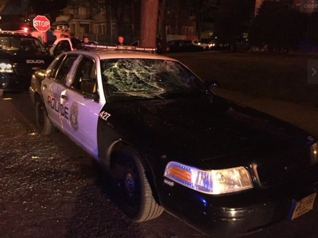 Buildings burn during violent night in Milwaukee