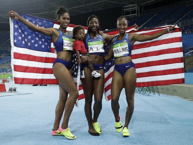 US captures 6 Olympic medals in 'Awesome Hour' on track