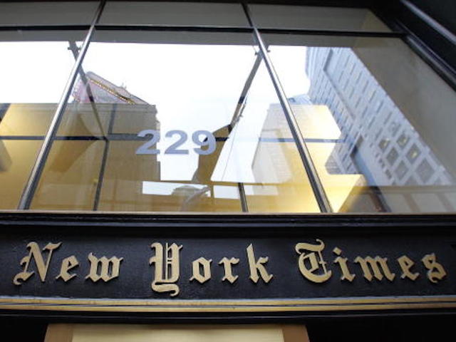 FBI investigating cyber hack at New York Times