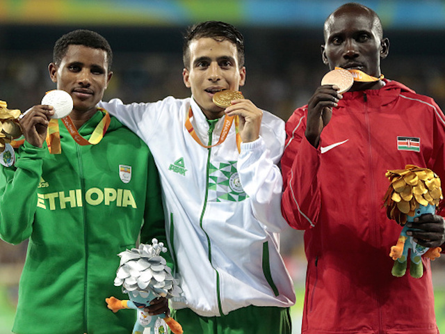 Inspiring: Four Paralympic runners beat Olympic gold medal time