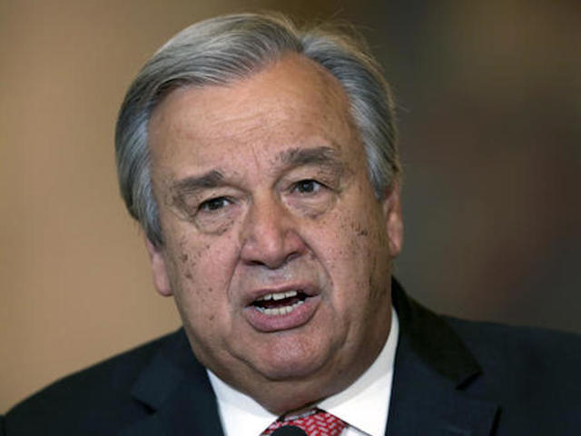 UN General Assembly elects Guterres as secretary-general