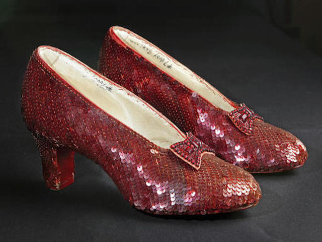 You can help save Dorothy's ruby slippers