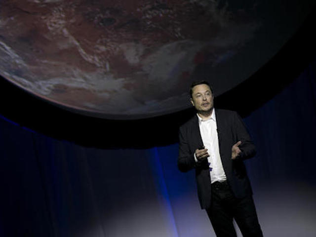 SpaceX's Elon Musk elaborates on plan to colonize Mars