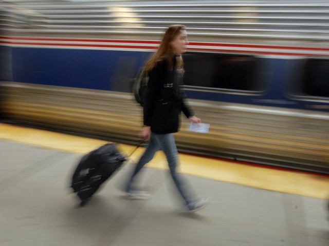 After Train's motor overheats, riders break windows to escape