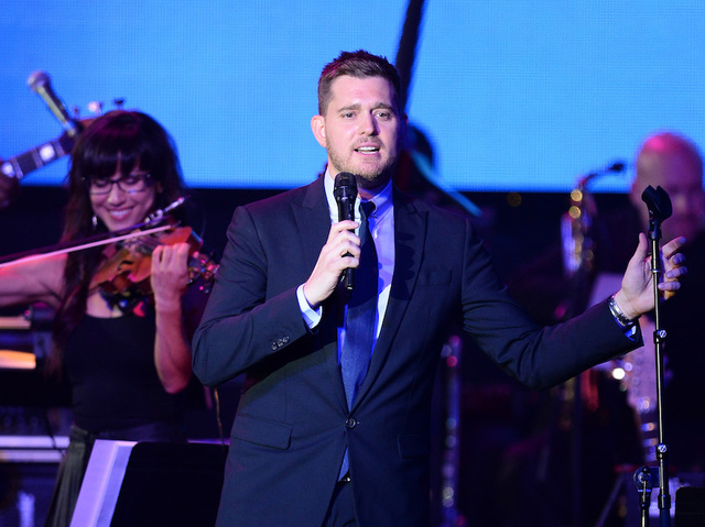 Michael Buble says 3-year-old son has cancer, puts career on hold
