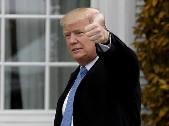 Trump tapes video message, unveils agenda