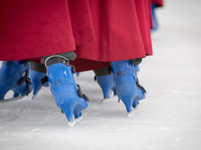 Japan skating rink displays 5,000 frozen fish