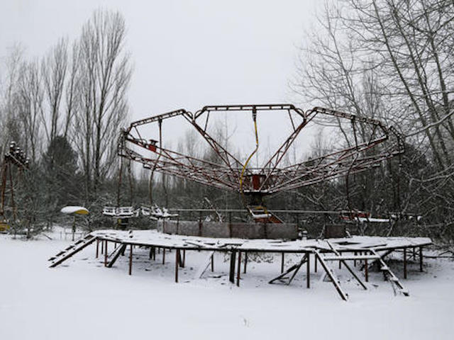 Massive Chernobyl shelter safely put over exploded reactor