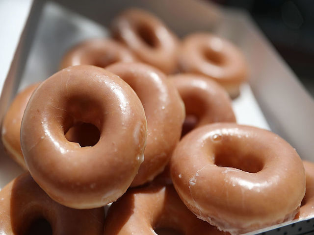 Get a dozen Krispy Kreme doughnuts for $4.99