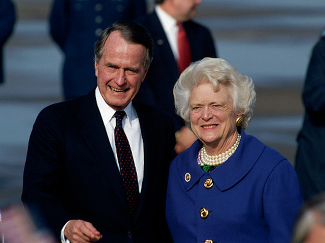George H.W. Bush released from hospital