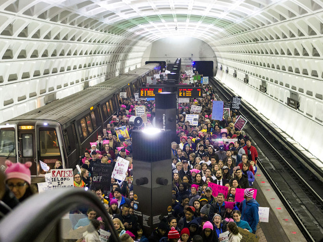Photos: Women's march in Washington DC
