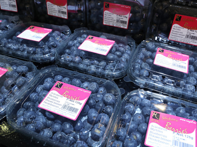 Suspect takes off with $100,000 in blueberries