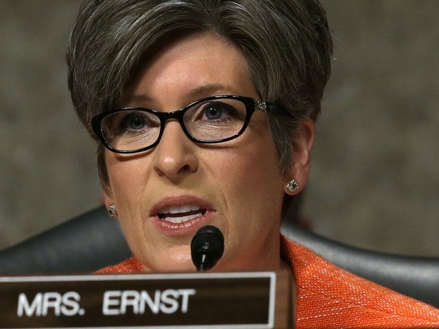 Ernst runs into the anti-Trump resistance in rural Iowa