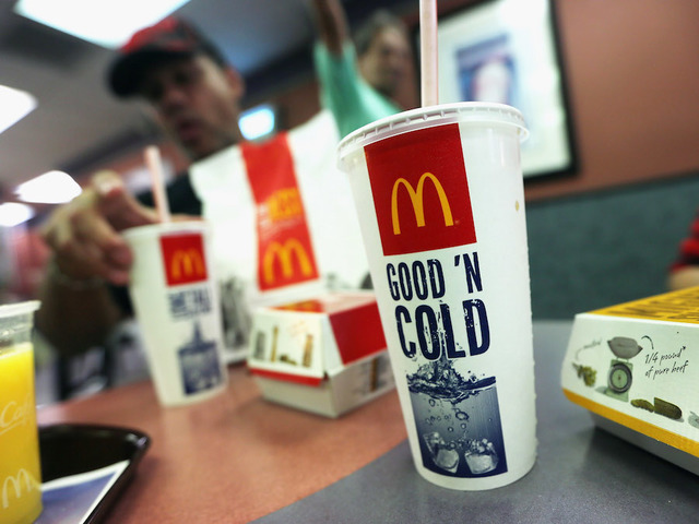McDonald's lowering drink prices nationwide, report says