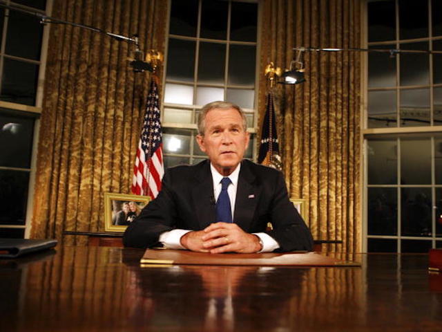 George W. Bush explains his fondness for Michelle Obama