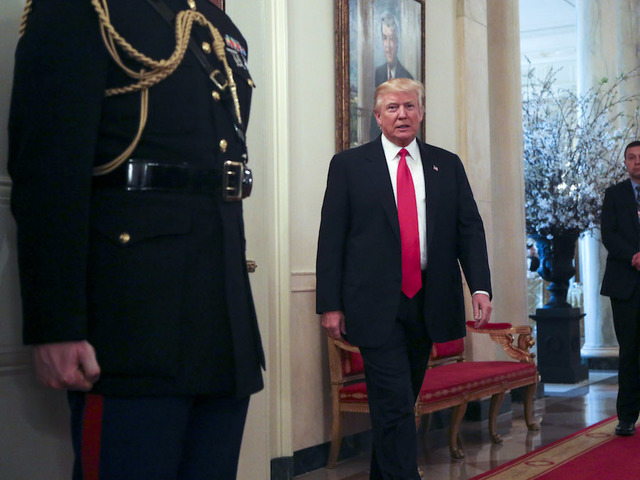 Trump calls North Korea a ‘menace' that must be ‘dealt with soon'