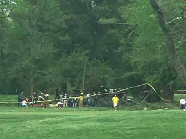 Military helicopter crashes in southern Maryland