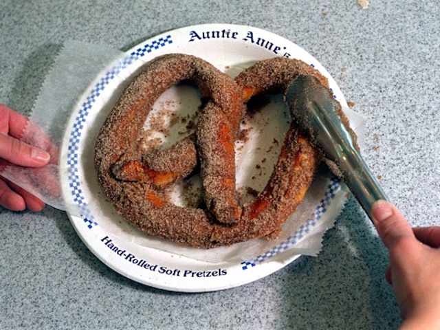 Where to find freebies on National Pretzel Day