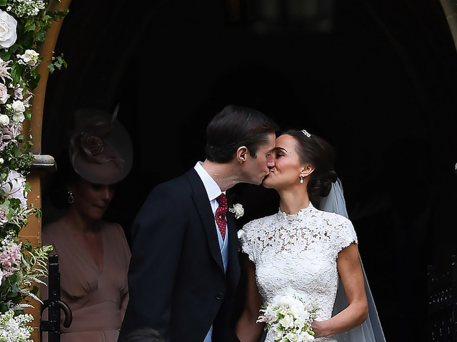 Photos from Pippa Middleton's elegant wedding to James Matthews