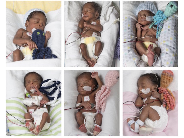 Couple has sextuplets after trying 17 years to have baby