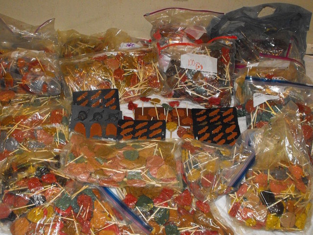 Texas police seize 600 pounds of meth-laced lollipops