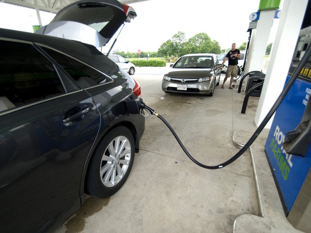 Gas prices are falling fast