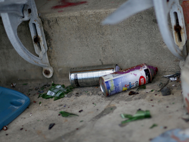 Man painted anti-Trump graffiti, tried to make it look like 'liberal hate speech,' police say