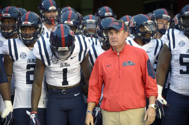 College football coach Freeze resigns at Ole Miss amid call service scandal