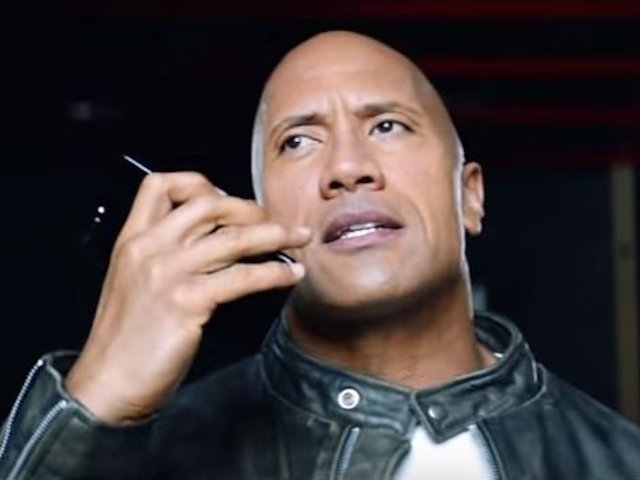 Dwayne Johnson's new 'movie' with Siri